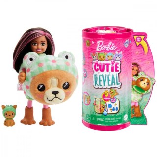 Lalka barbie cutie reveal chelsea piesek - Żaba