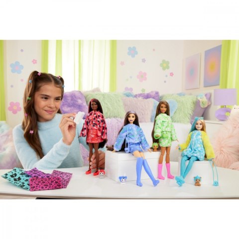 Lalka barbie cutie reveal piesek - Żaba