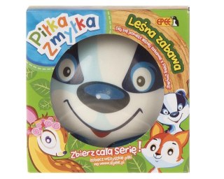 Piłka zmyłka - leśna zabawa, borsuk