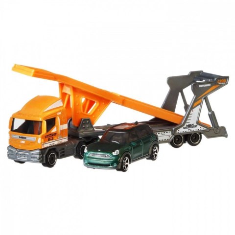 Pojazd transportowy + autko matchbox convoys