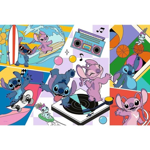 Puzzle 100 elementów wspomnienia lilo i stitch