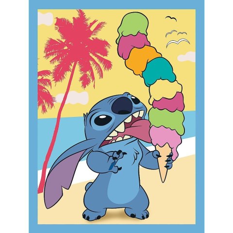 Puzzle 2w1 memos lilo i stitch