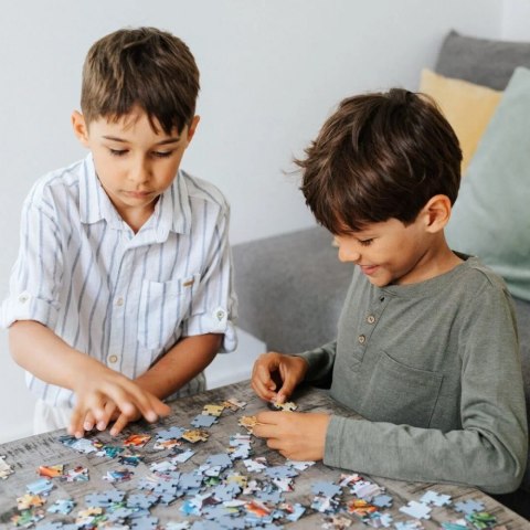 Puzzle 60 elementów gabby na basenie koci domek gabi