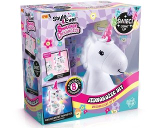 Zestaw Świecące dekorożce - jednorożec diy