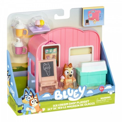 Zestaw figurek mini bluey lodziarnia Zestaw figurek mini bluey lodziarnia
