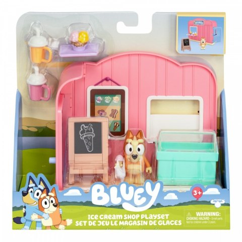 Zestaw figurek mini bluey lodziarnia Zestaw figurek mini bluey lodziarnia
