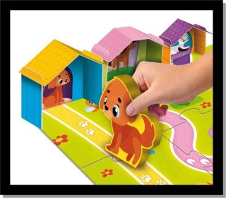 Gra montessori baby wood - dziecięca farma