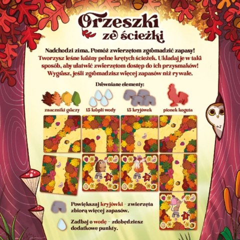 Gra orzeszki ze ścieżki