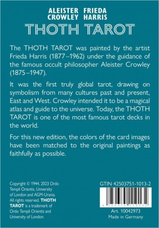 Karty tarot crowley tarot deluxe gb