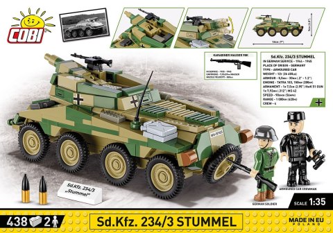 Klocki historical collection sd.kfz. 234/3 stummel