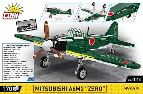 Klocki mitsubishi a6m2 zero