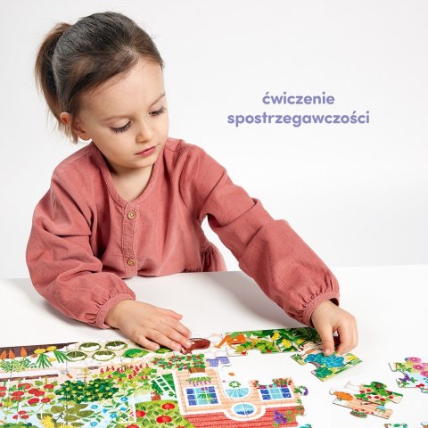 Puzzle co rośnie w ogródku