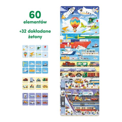 Puzzle tak działa transport