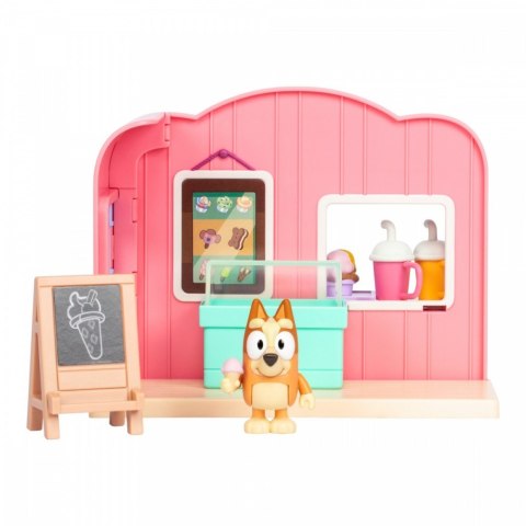 Zestaw figurek mini bluey lodziarnia Zestaw figurek mini bluey lodziarnia