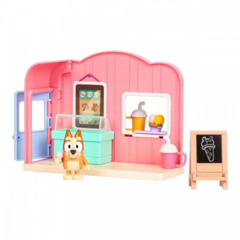 Zestaw figurek mini bluey lodziarnia Zestaw figurek mini bluey lodziarnia