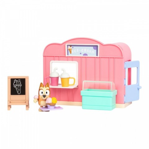 Zestaw figurek mini bluey lodziarnia Zestaw figurek mini bluey lodziarnia