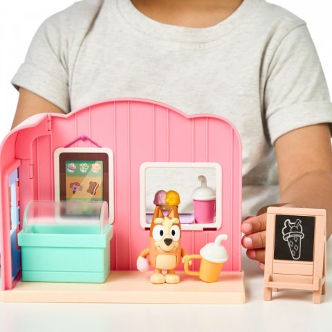 Zestaw figurek mini bluey lodziarnia Zestaw figurek mini bluey lodziarnia