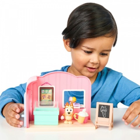 Zestaw figurek mini bluey lodziarnia Zestaw figurek mini bluey lodziarnia