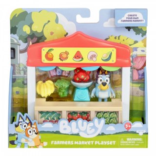 Zestaw figurek mini bluey sklep spożywczy