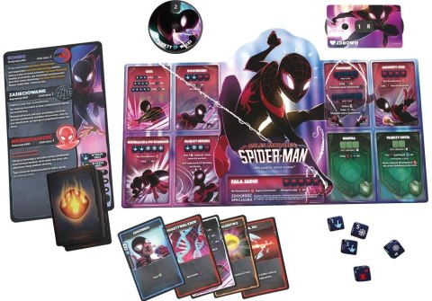 Gra dice throne marvel box 1 scarlet witch, thor, loki, spider-man