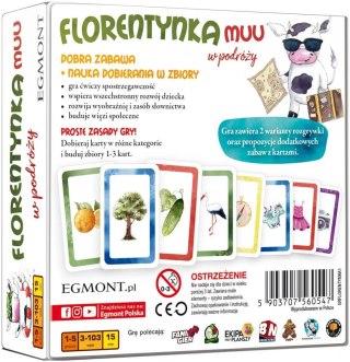 Gra florentynka muu w podróży