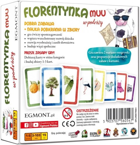 Gra florentynka muu w podróży