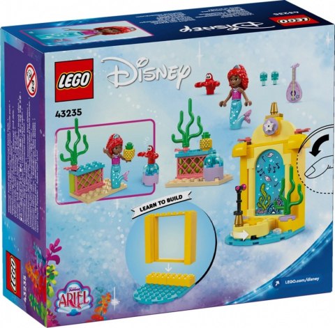 Klocki disney princess 43235 scena muzyczna arielki