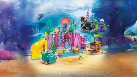 Klocki disney princess 43254 kryształowa grota arielki