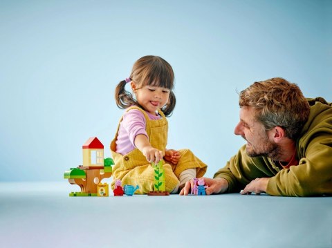 Klocki duplo 10431 peppa pig ogród i domek na drzewie peppy