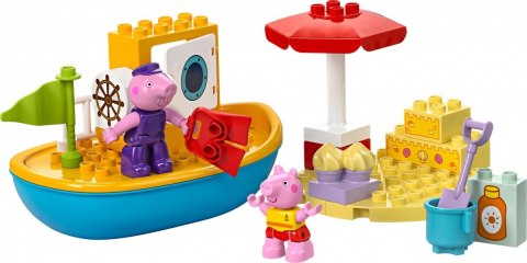 Klocki duplo 10432 peppa pig peppa i rejs łodzią