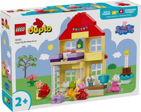 Klocki duplo 10433 peppa pig urodzinowy domek peppy