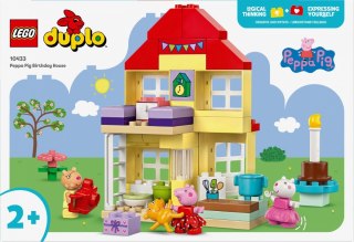 Klocki duplo 10433 peppa pig urodzinowy domek peppy