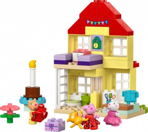 Klocki duplo 10433 peppa pig urodzinowy domek peppy