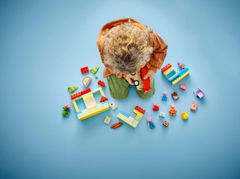 Klocki duplo 10434 peppa pig peppa i supermarket