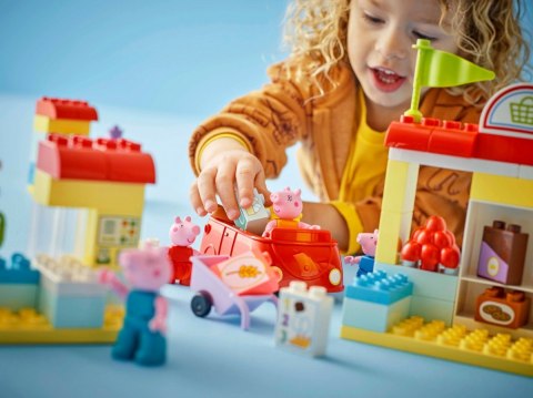 Klocki duplo 10434 peppa pig peppa i supermarket