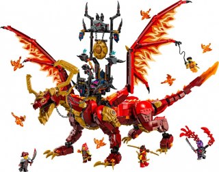 Klocki ninjago 71822 smoczyca źródła ruchu