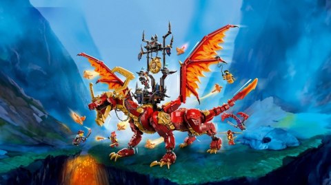 Klocki ninjago 71822 smoczyca źródła ruchu