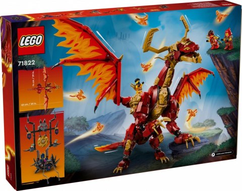 Klocki ninjago 71822 smoczyca źródła ruchu