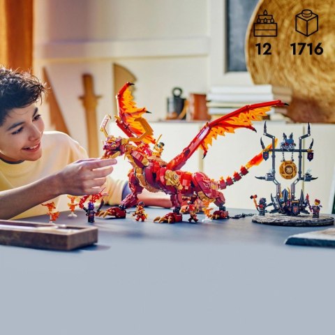 Klocki ninjago 71822 smoczyca źródła ruchu