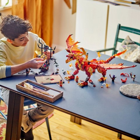 Klocki ninjago 71822 smoczyca źródła ruchu