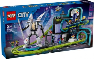 Klocki city 60421 park Świat robotów z rollercoasterem