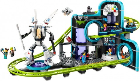 Klocki city 60421 park Świat robotów z rollercoasterem