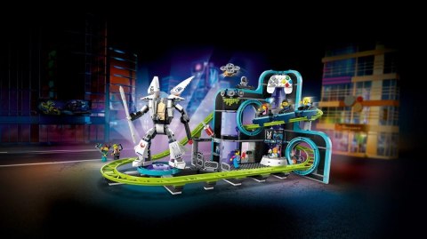 Klocki city 60421 park Świat robotów z rollercoasterem