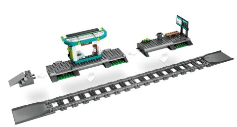 Klocki city 60423 tramwaj miejski ze stacją
