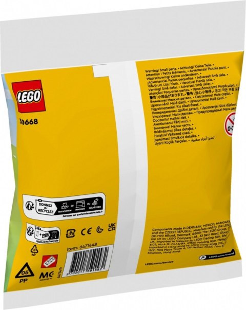 Klocki creator 30668 zajączek wielkanocny z kolorowymi pisankami