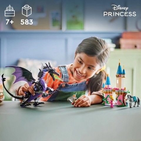 Klocki disney princess 43240 diabolina jako smok