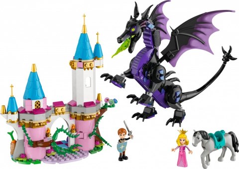 Klocki disney princess 43240 diabolina jako smok