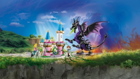 Klocki disney princess 43240 diabolina jako smok