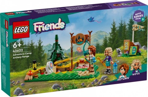 Klocki friends 42622 strzelnica na letnim obozie łuczniczym