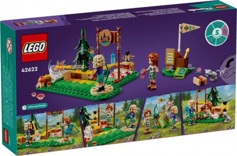 Klocki friends 42622 strzelnica na letnim obozie łuczniczym